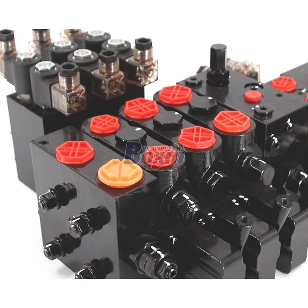 6 Spool Sectional Directional Control Valve DCV100E DCV58 Series detail image